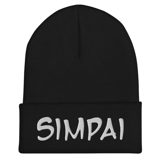 "Simpai" Cuffed Beanie Sage Graphics