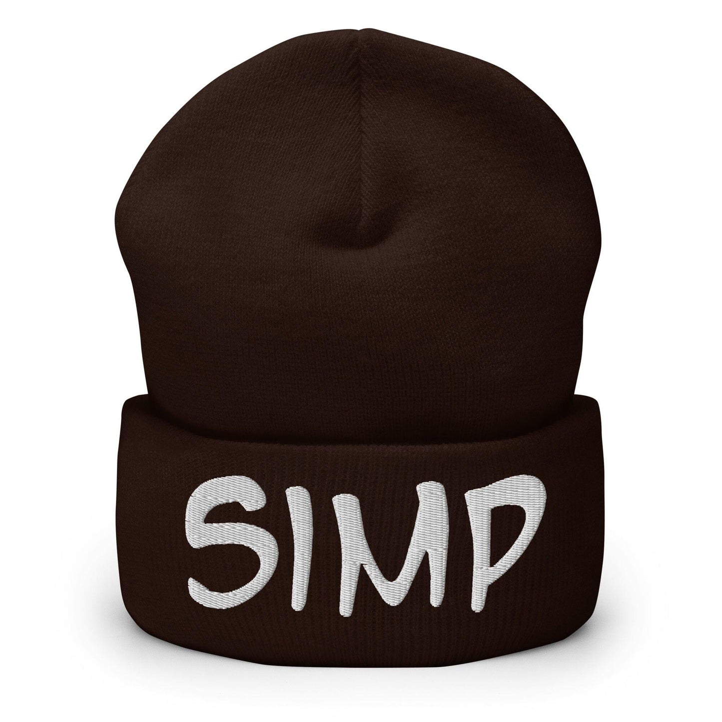 "SIMP" Cuffed Beanie Sage Graphics