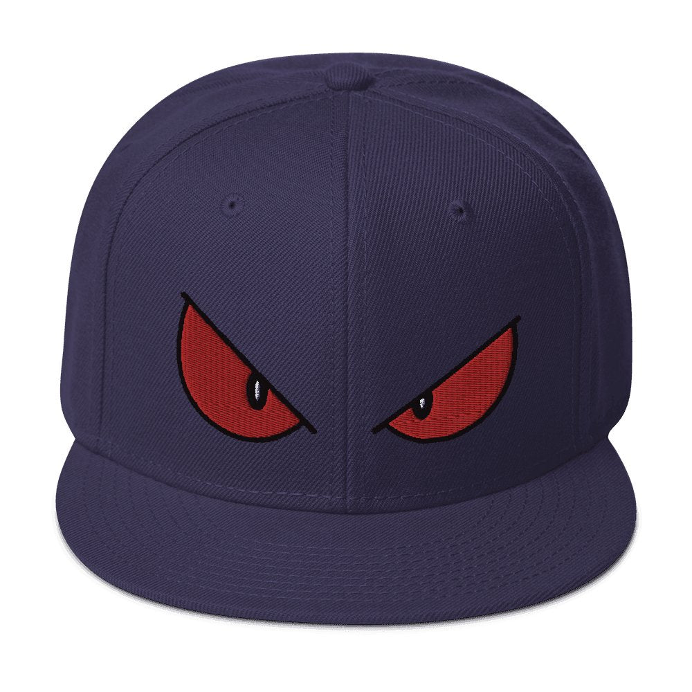 Sinister III Snapback Hat Sage Graphics Navy blue