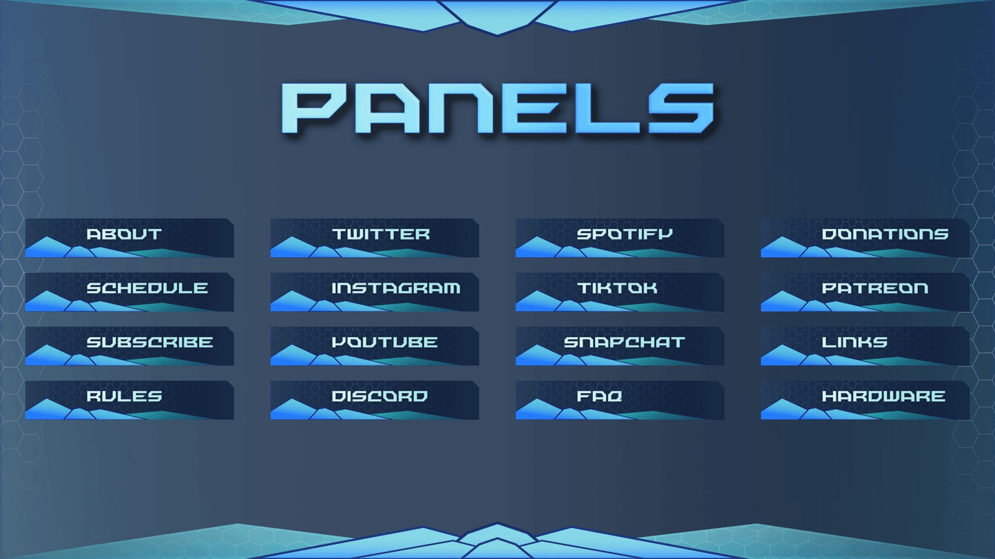 Ice Bug Theme Sage Graphics III Panels 