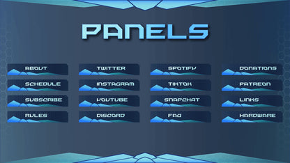 Ice Bug Theme Sage Graphics III Panels 