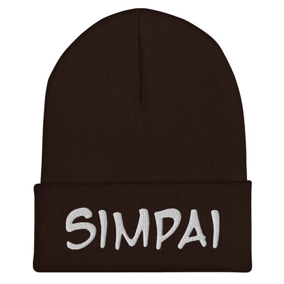 "Simpai" Cuffed Beanie Sage Graphics 