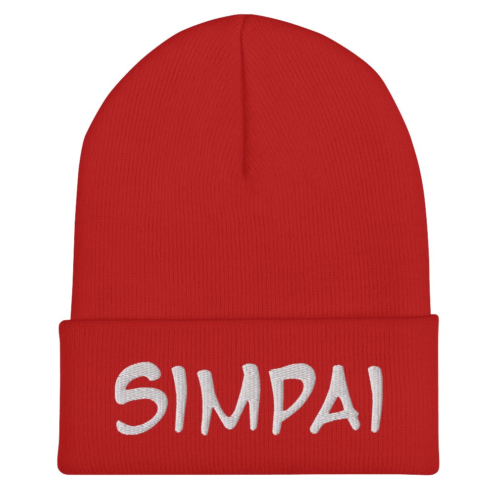 "Simpai" Cuffed Beanie Sage Graphics 