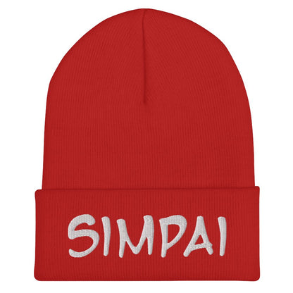 "Simpai" Cuffed Beanie Sage Graphics 