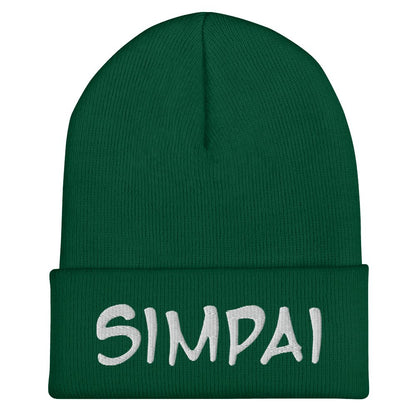 "Simpai" Cuffed Beanie Sage Graphics 