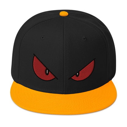 Sinister III Snapback Hat Sage Graphics Gold / Black / Black 